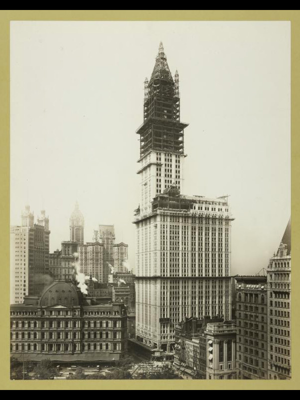 Woolworth Building July 1 1912)